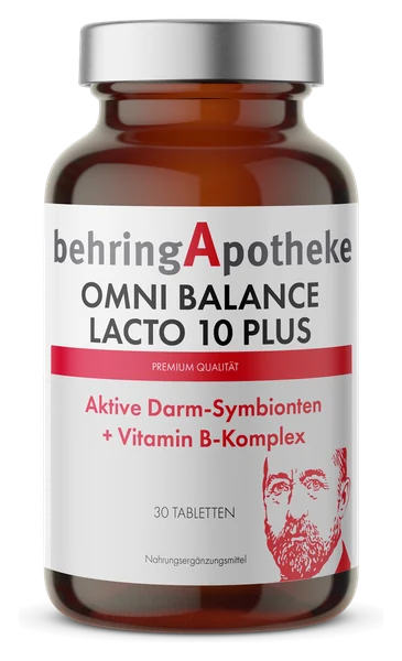 Omni Balance Lacto 10 Plus, Nahrungsergänzungsmittel der Behring Apotheke